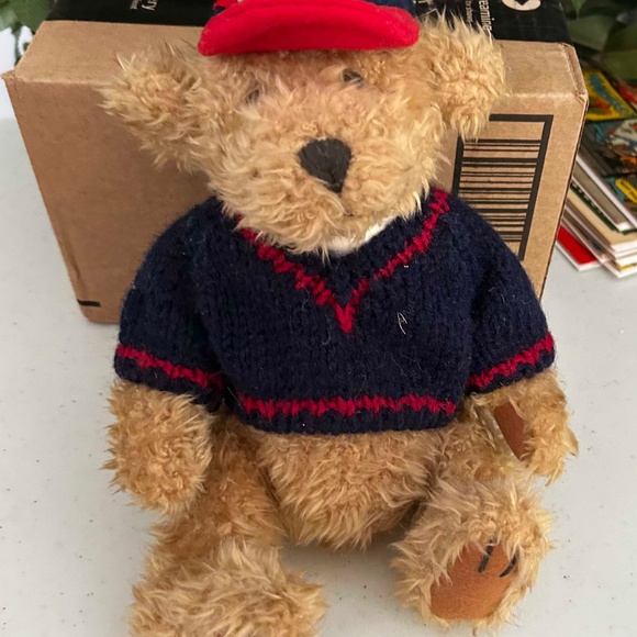 8BRASS BUTTON BEARS COLLECTION, PICKFORD BEARS, SET OF 8, POLYESTER FIBER, NAMED - Picture 12 of 12